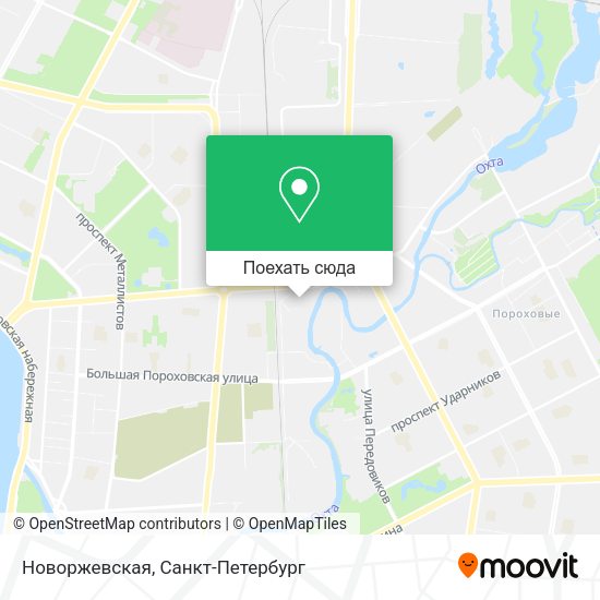 Карта Новоржевская