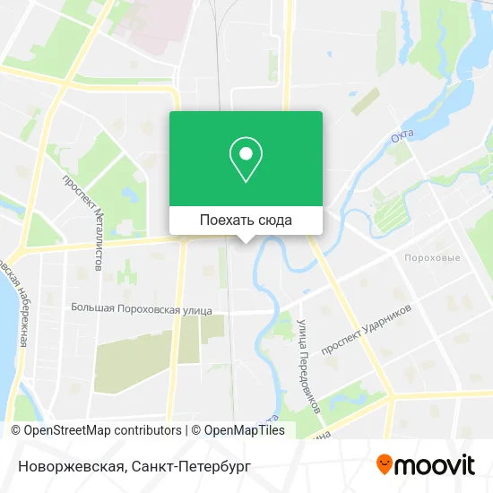 Карта Новоржевская