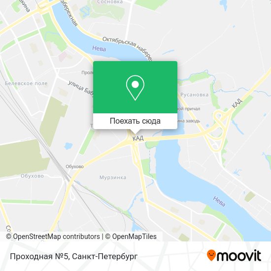 Карта Проходная №5