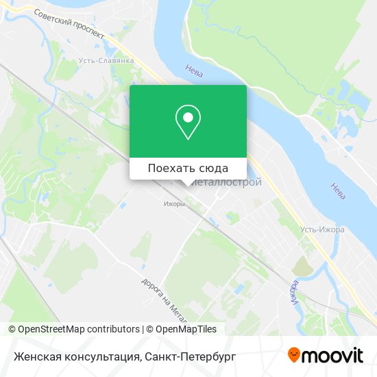 Карта Женская консультация
