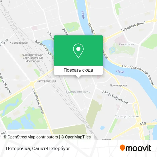 Карта Пятёрочка