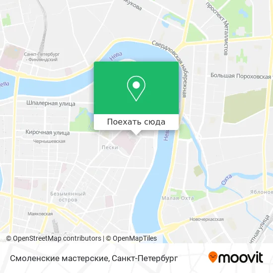 Карта Смоленские мастерские