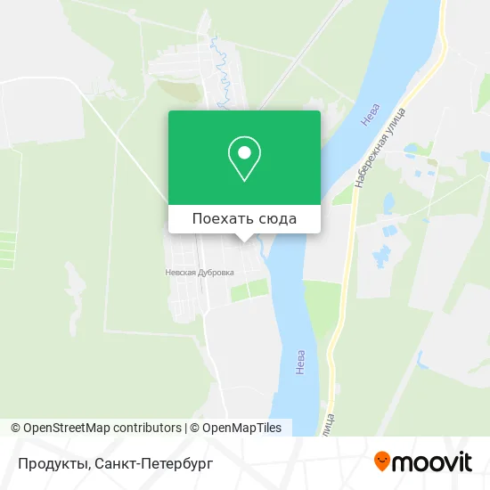 Карта Продукты