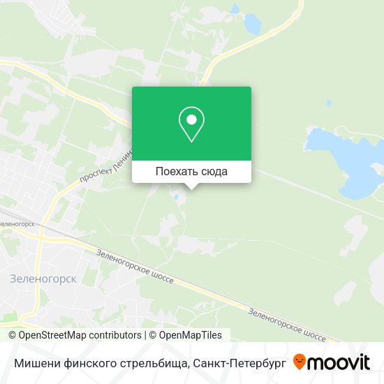 Карта Мишени финского стрельбища