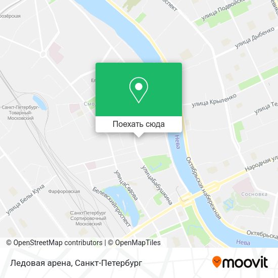 Карта Ледовая арена