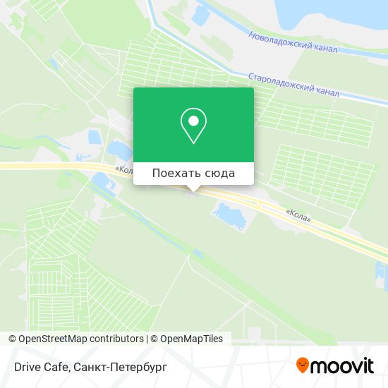 Карта Drive Cafe
