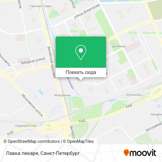 Карта Лавка пекаря