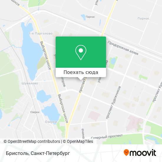 Карта Бристоль