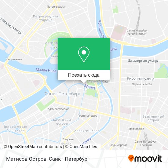 Карта Матисов Остров