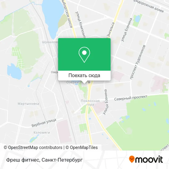 Карта Фреш фитнес