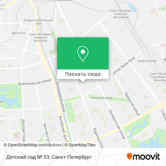 Карта Детский сад № 53