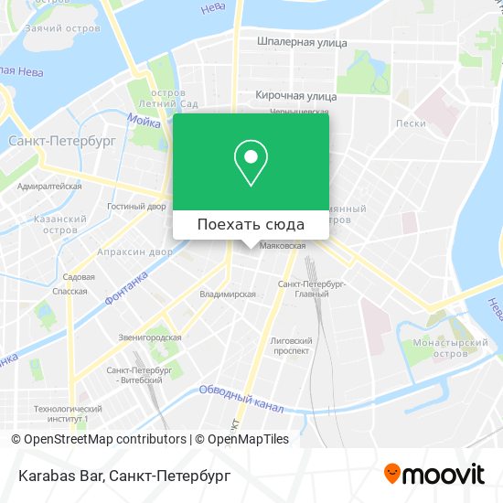 Карта Karabas Bar