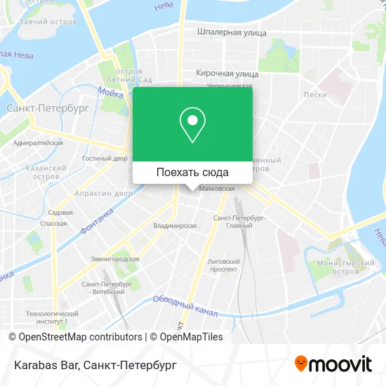 Карта Karabas Bar