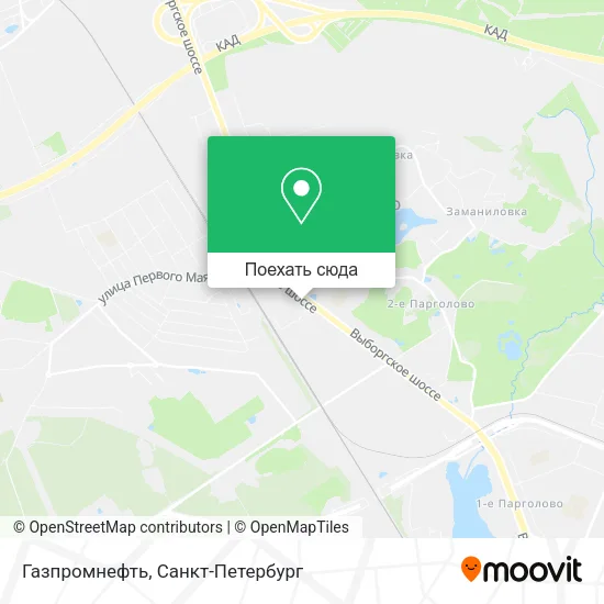 Карта Газпромнефть