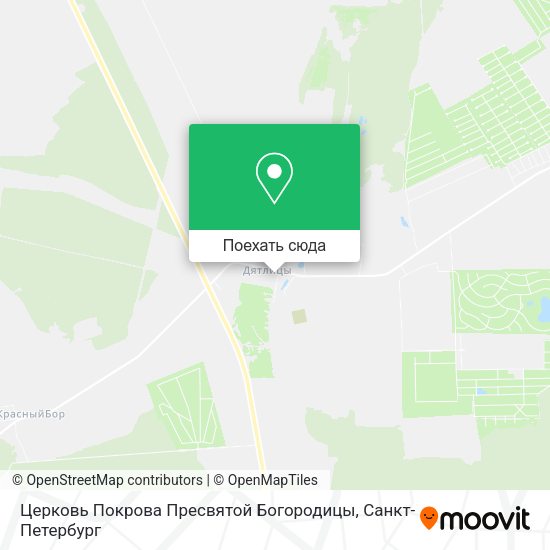 Карта Церковь Покрова Пресвятой Богородицы