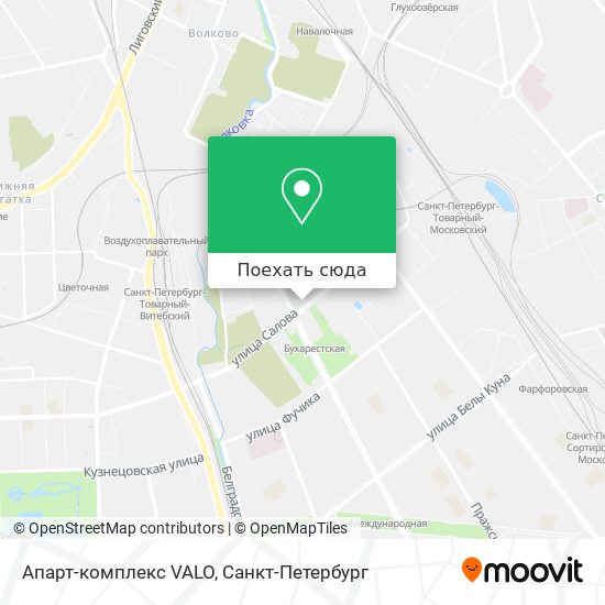 Карта Апарт-комплекс VALO
