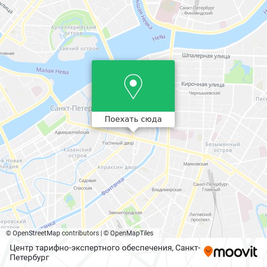 Карта Центр тарифно-экспертного обеспечения