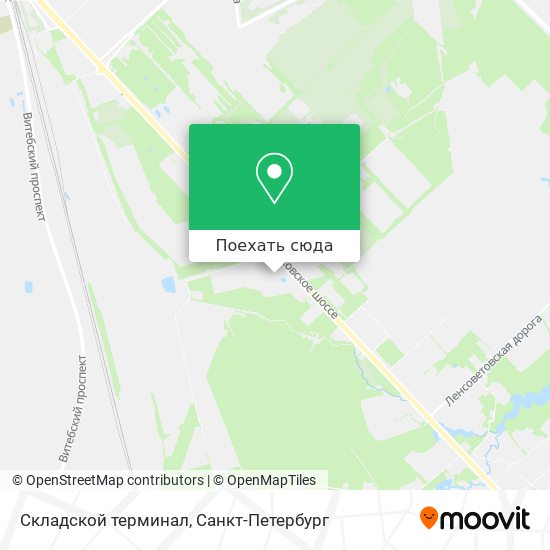 Карта Складской терминал