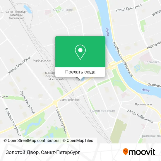 Карта Золотой Двор
