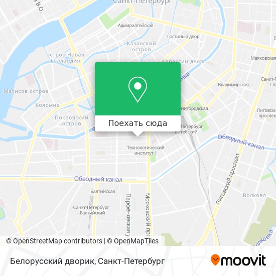 Карта Белорусский дворик