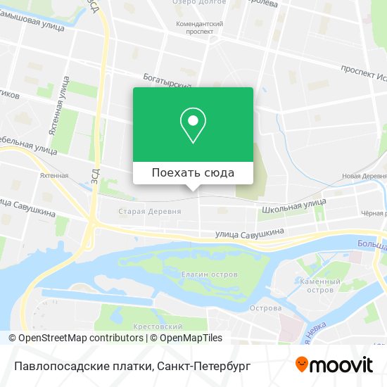 Карта Павлопосадские платки
