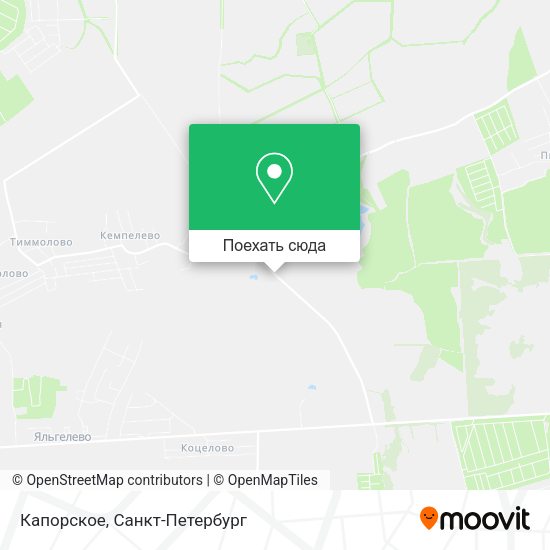 Карта Капорское