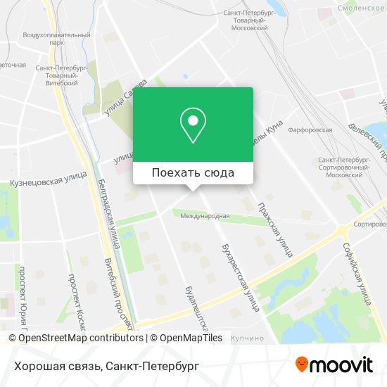 Карта Хорошая связь