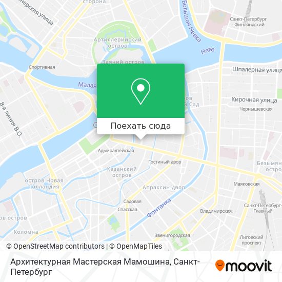 Карта Архитектурная Мастерская Мамошина