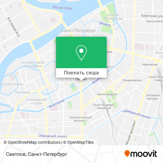 Карта Светлов