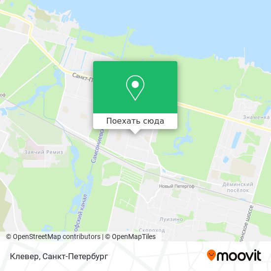 Карта Клевер