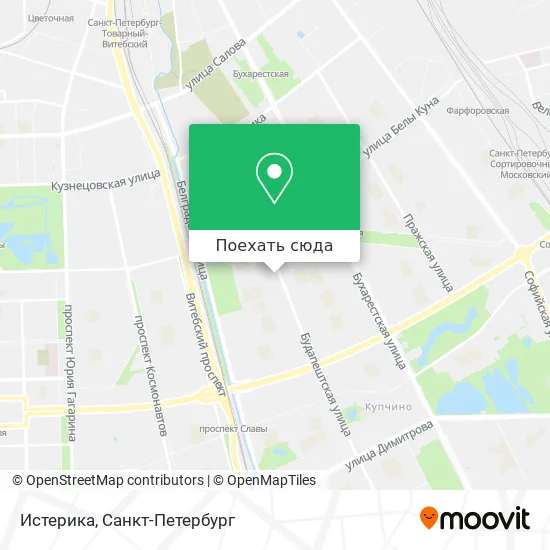 Карта Истерика