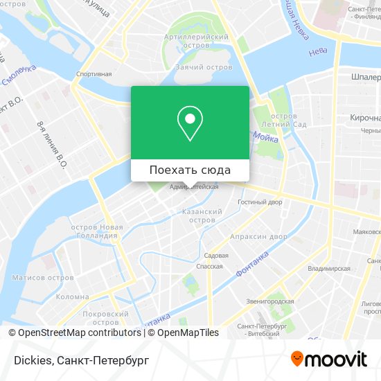 Карта Dickies