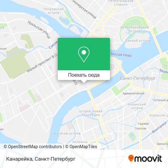 Карта Канарейка