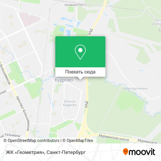 Карта ЖК «Геометрия»