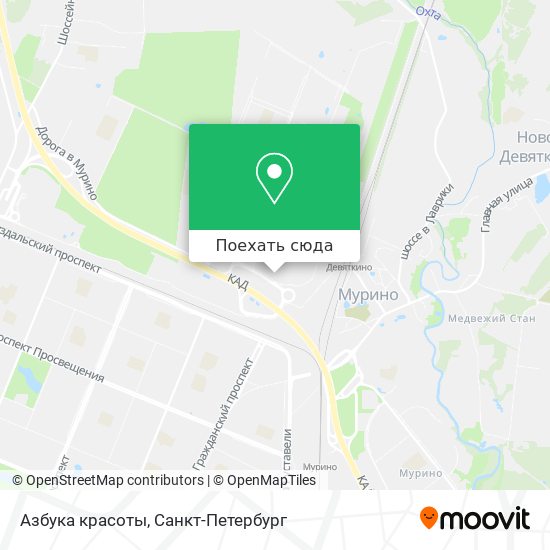 Карта Азбука красоты