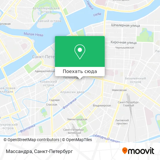 Карта Массандра