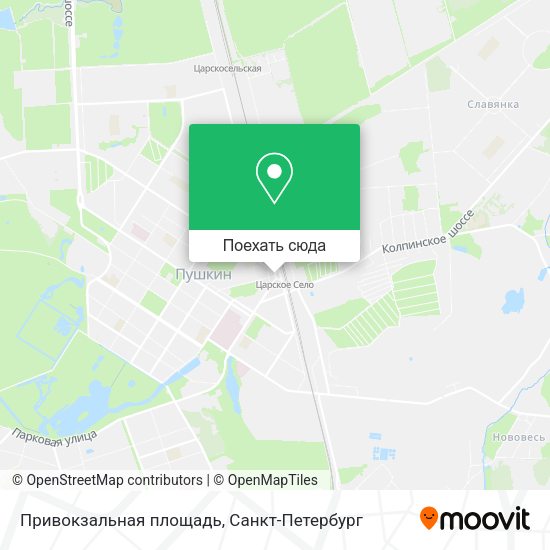 Карта Привокзальная площадь