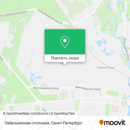 Карта Заброшенная столовая