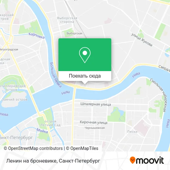 Карта Ленин на броневике