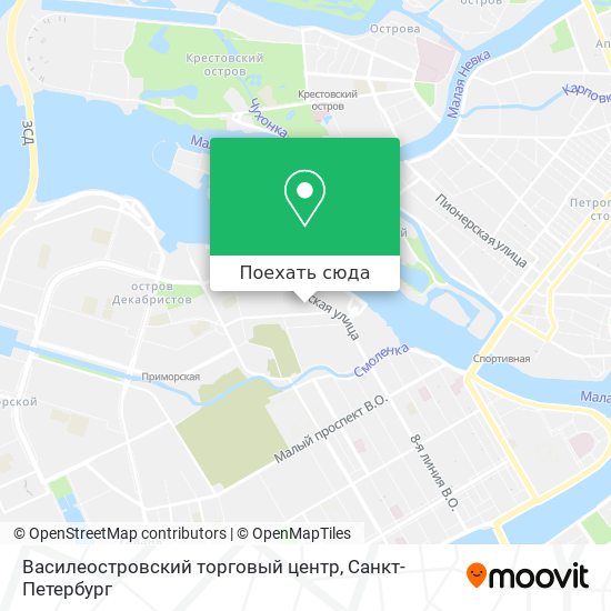Карта василеостровский рынок