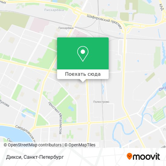 Карта Дикси