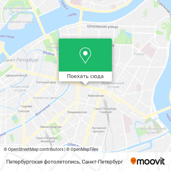 Карта Петербургская фотолетопись
