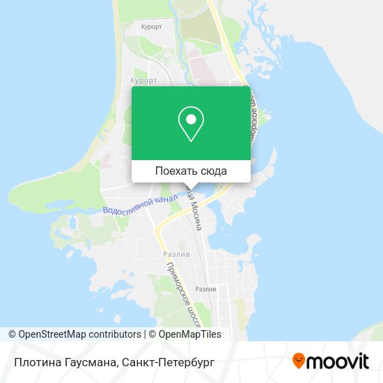 Карта Плотина Гаусмана