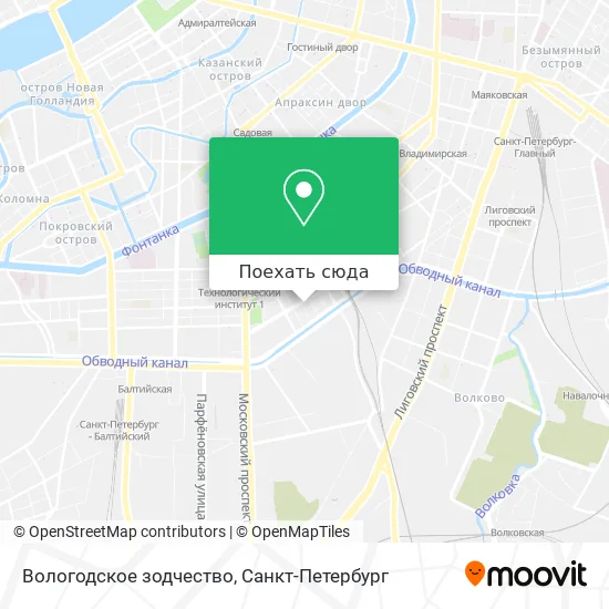 Карта Вологодское зодчество