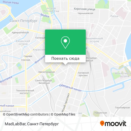 Карта MadLabBar