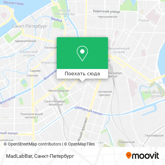 Карта MadLabBar