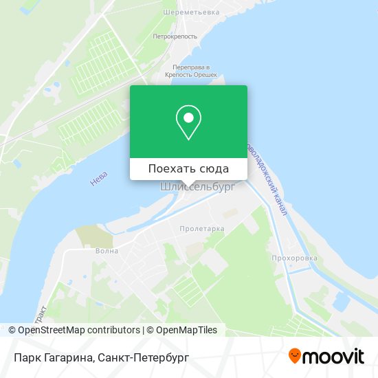Карта Парк Гагарина