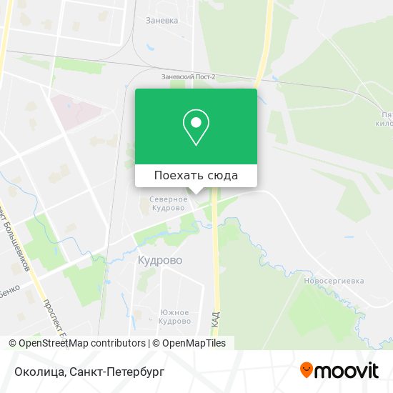 Карта Околица