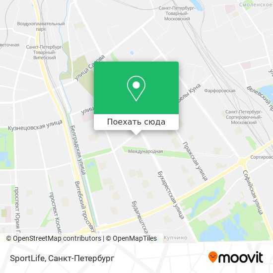 Карта SportLife