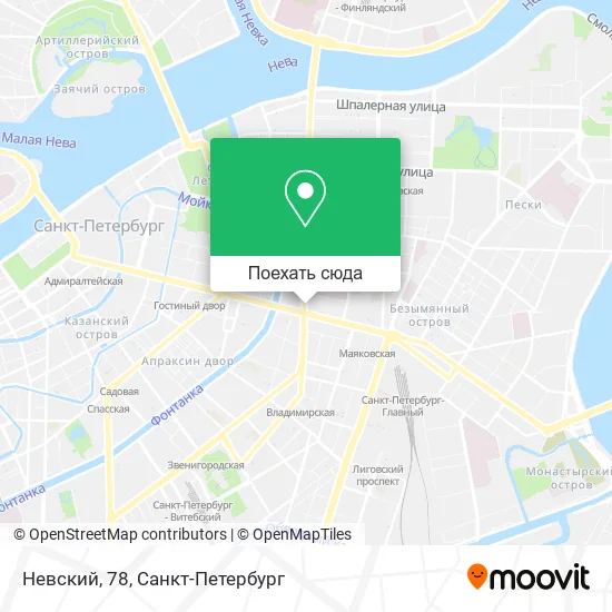 Карта Невский, 78